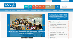 Desktop Screenshot of icof.fr