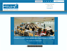 Tablet Screenshot of icof.fr